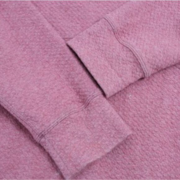 Lululemon Womens Catch a Moment Textured Crewneck Sweatshirt Size 8 Dusty Rose - Picture 6 of 7